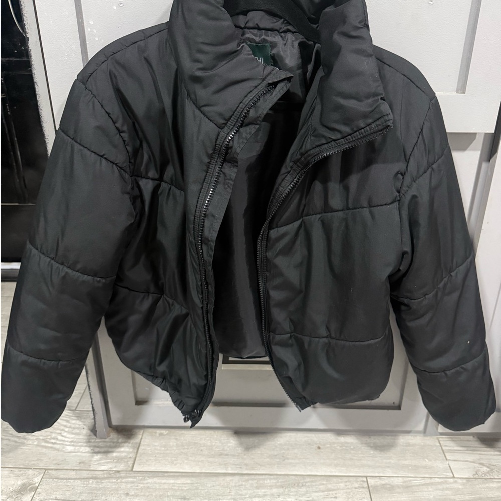 Wild Fable Black Quilted Jacket